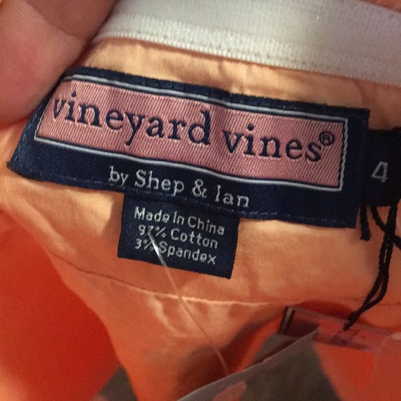 NWT Vineyard Vines peach - Picture 4 of 5